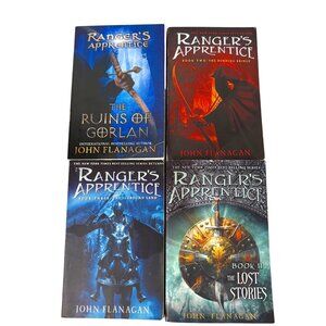 4 Rangers Apprentice Books John Flanagan Paperbacks 1,2,3,11